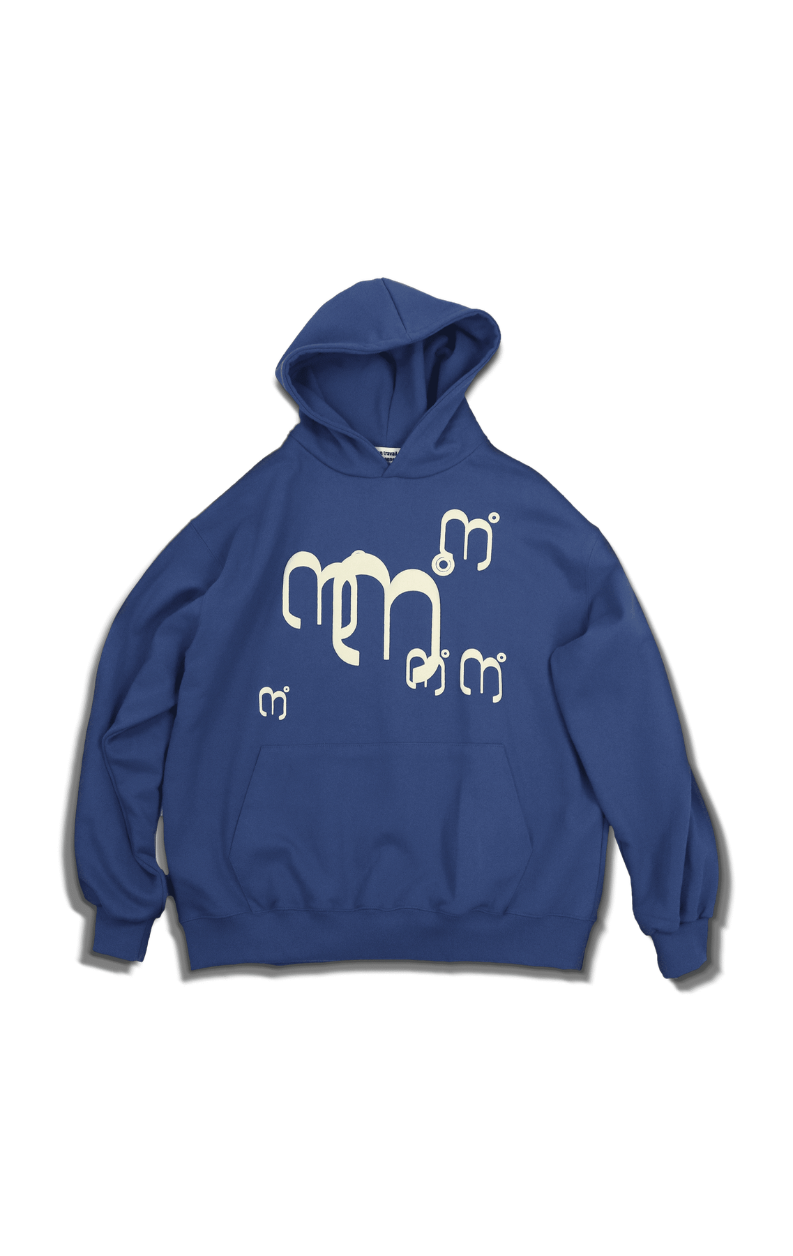 montravailpersonnel  logo x6 hoodie - gentian blue