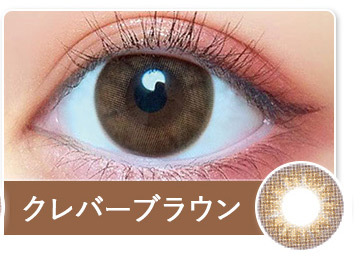 [日拋] CHANCE 1 Day  Clever Brown 彩妝隱形眼鏡｜每盒10片