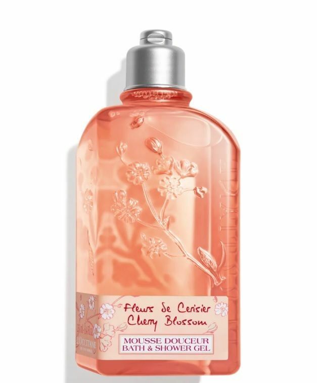 L'Occitane Cherry Blossom Bath & Shower Gel 250ml (Parallel Import)