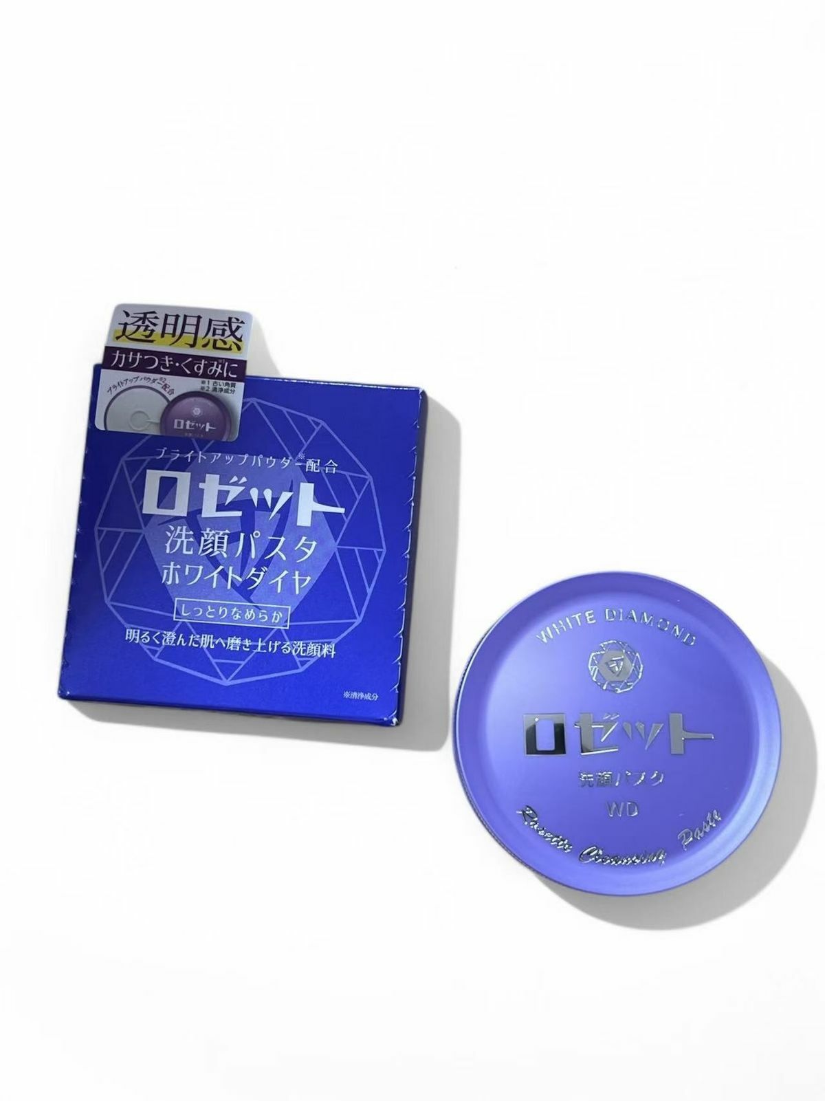 Rosette White Diamond - 溫泉白鑽提亮潔面膏 90g (平行進口)