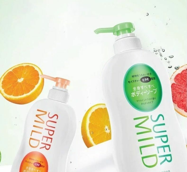 SUPER MiLD 詩波蜜柔沐浴乳 #柑橘香 [清爽] 650ml (平行進口)