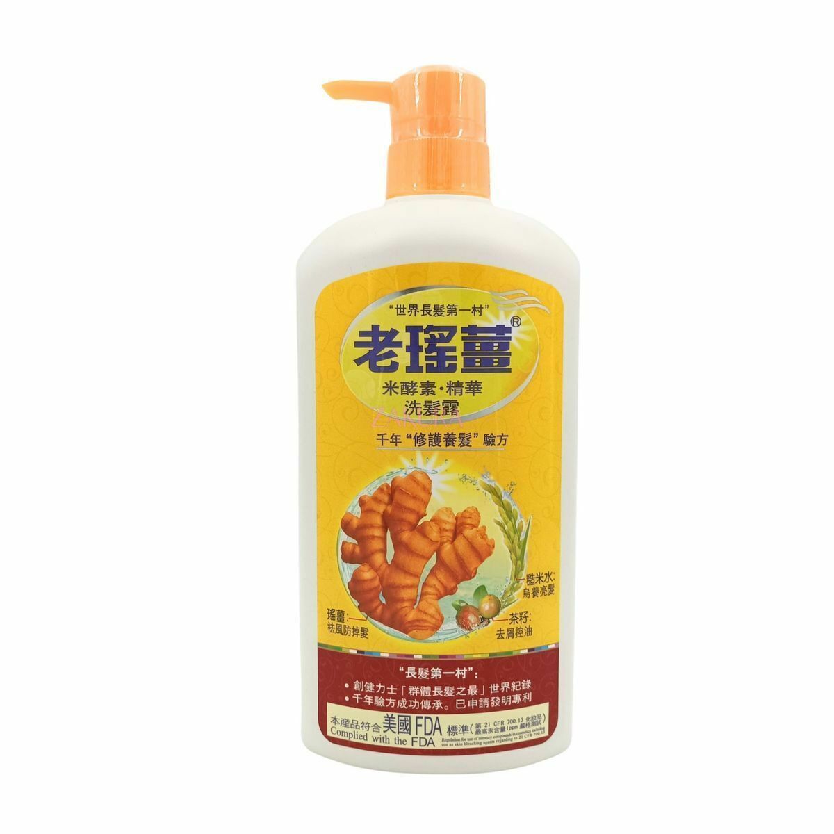 老瑤薑 米醇素精華洗髮露 720ml (平行進口)