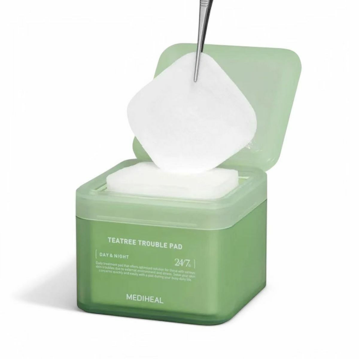 MEDIHEAL 美迪惠爾 - 茶樹舒緩抗痘柔膚濕棉 100片 (平行進口)