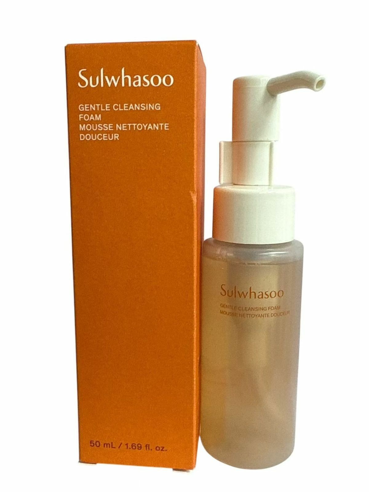 雪花秀 順行柔和潔顏保濕洗面泡沫50ml（新版中樣）(平行進口)