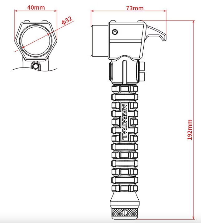 Migratrail｜Variant Hammer｜不鏽鋼營鎚