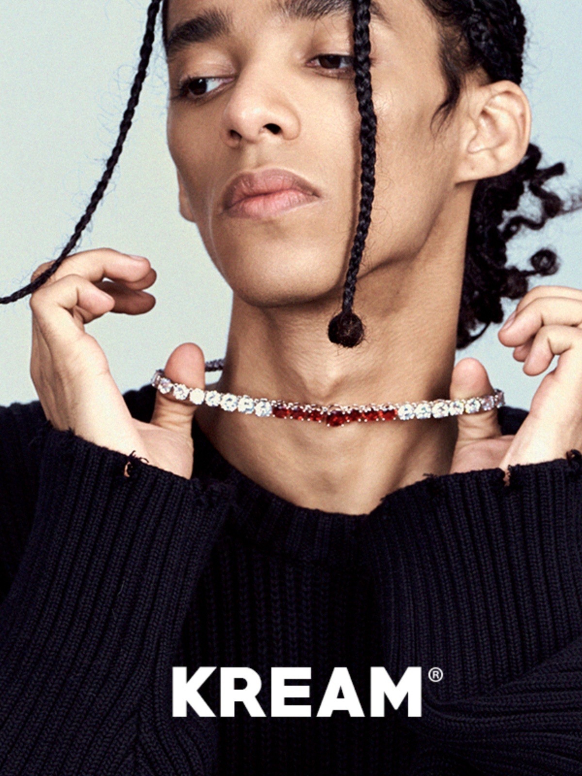 KREAM 漸變 鋯石 項鍊