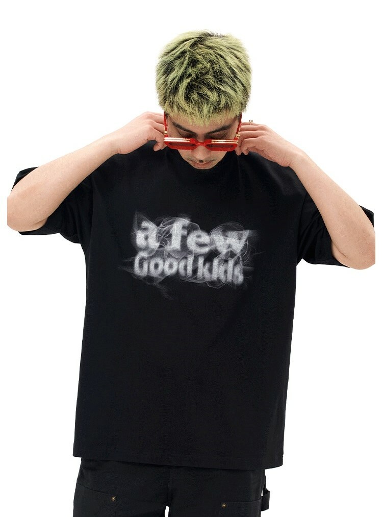 AFGK 不規則 幻影煙霧 短T A FEW GOOD KIDS