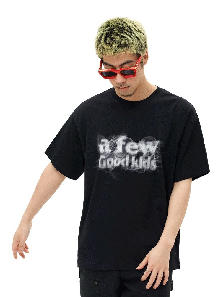 AFGK 不規則 幻影煙霧 短T A FEW GOOD KIDS