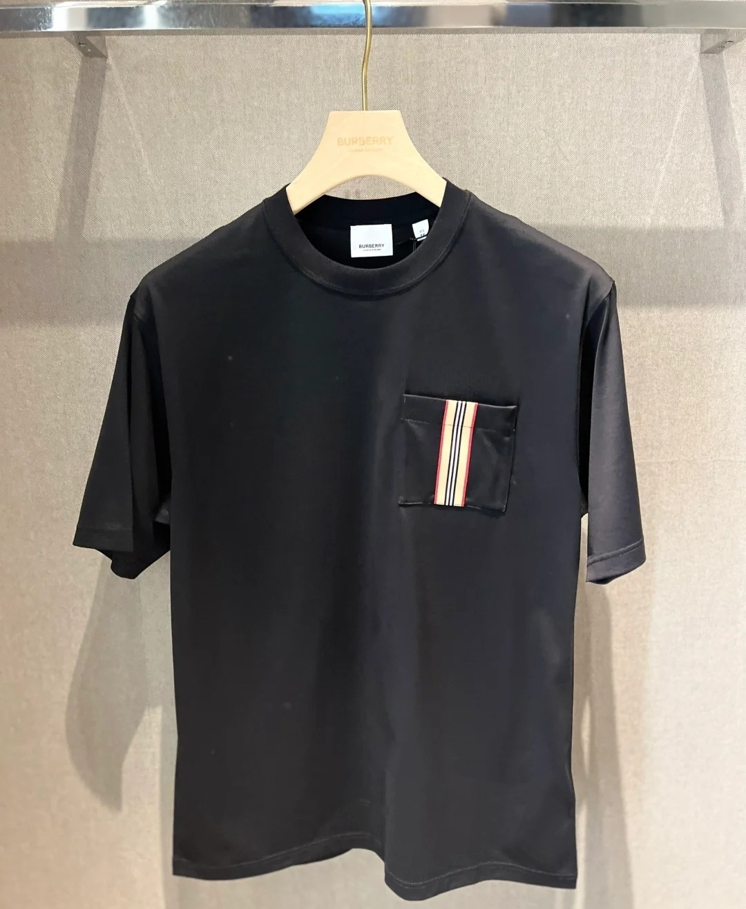 BBR 黑色織帶 Tee