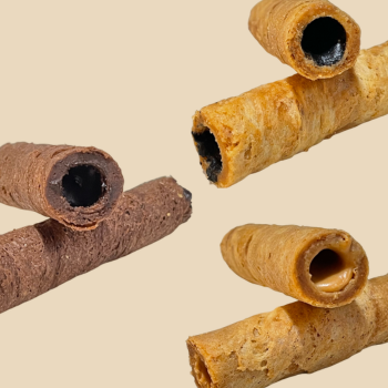 包餡蛋捲 芝麻 阿G麻 巧克力 榛果可可 臻不巧 花生 餡在花生