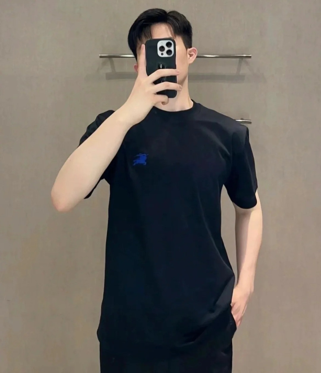 BBR 黑色 刺繡戰馬 Tee