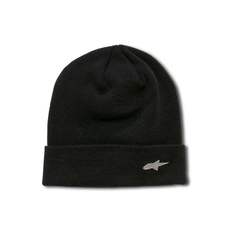 METAL LOGO CUFF BEANIE