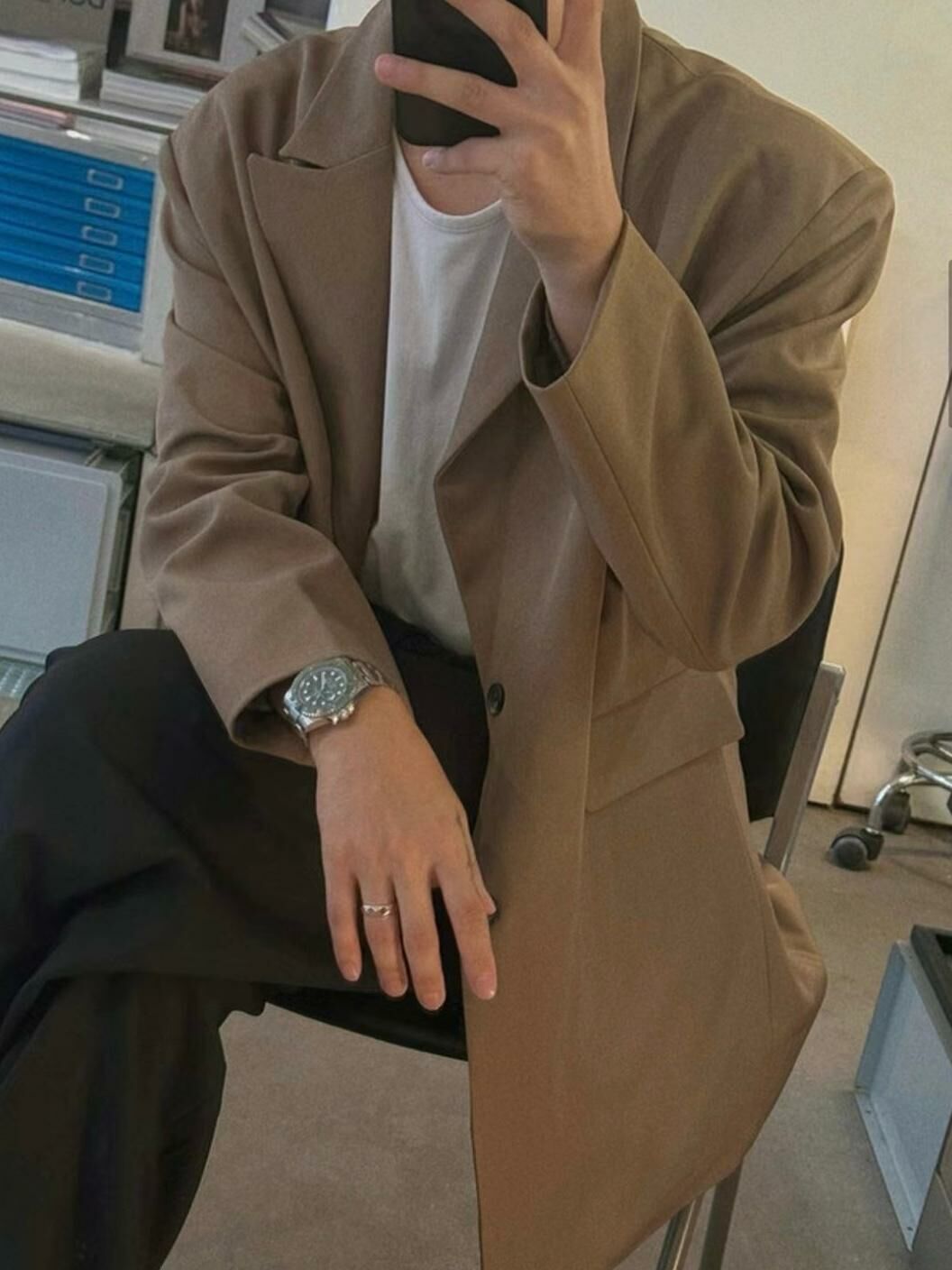 淨色西裝褸 VOID-052JK