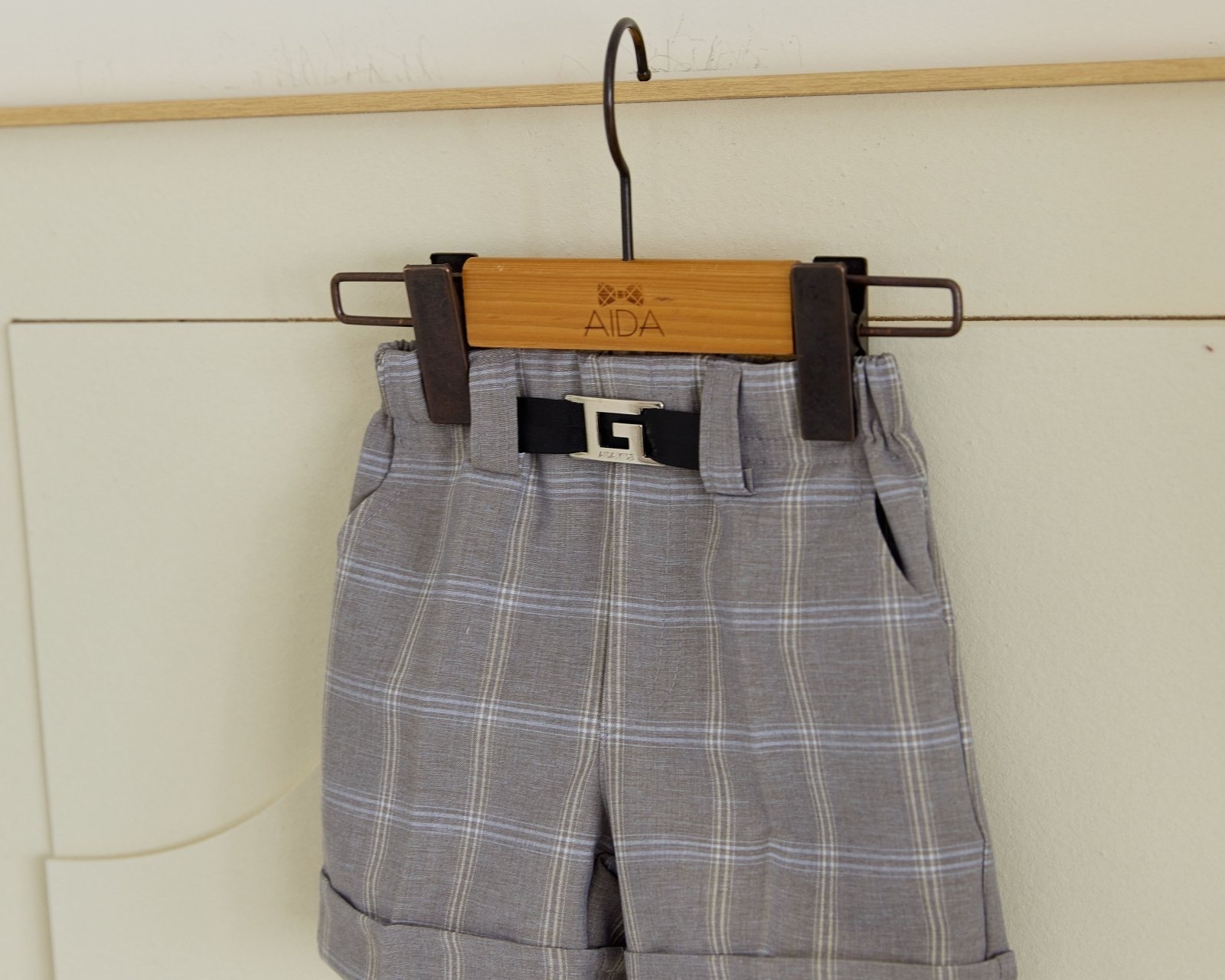Aida Classic Check Short