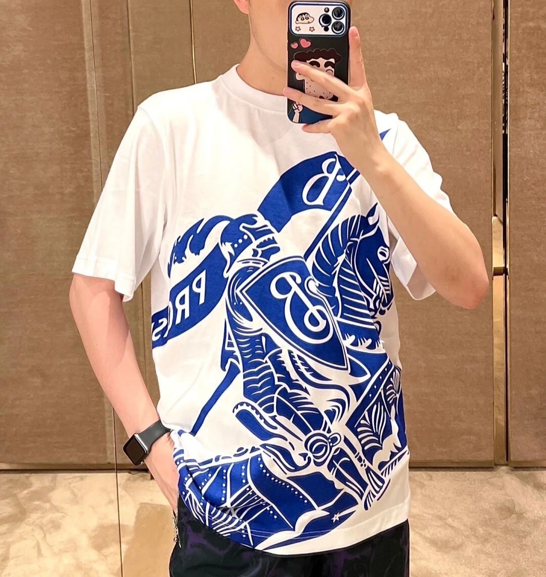 BBR 白色 特大戰馬 Tee