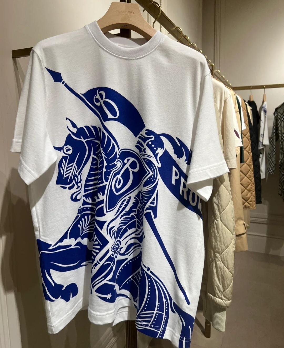 BBR 白色 特大戰馬 Tee