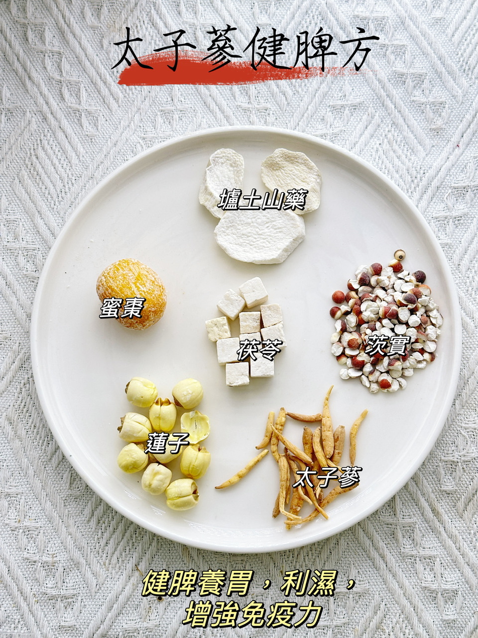 太子蔘健脾方（🧒🏻兒童保健湯包） -2500879