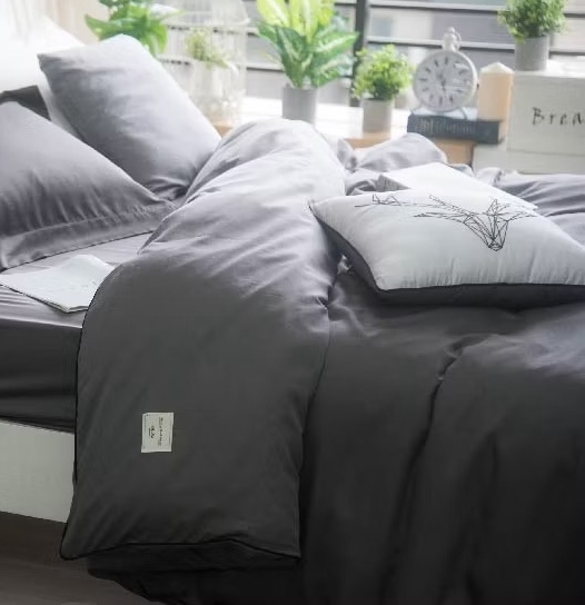 100支天絲兩用被  | 石墨灰