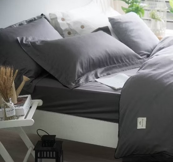 100支天絲床包組  | 石墨灰