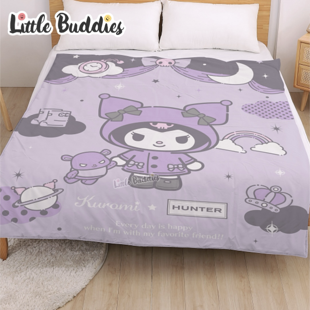 台灣限定 HUNTER x Sanrio characters 聯名系列 天絲品牌纖維寢具系列