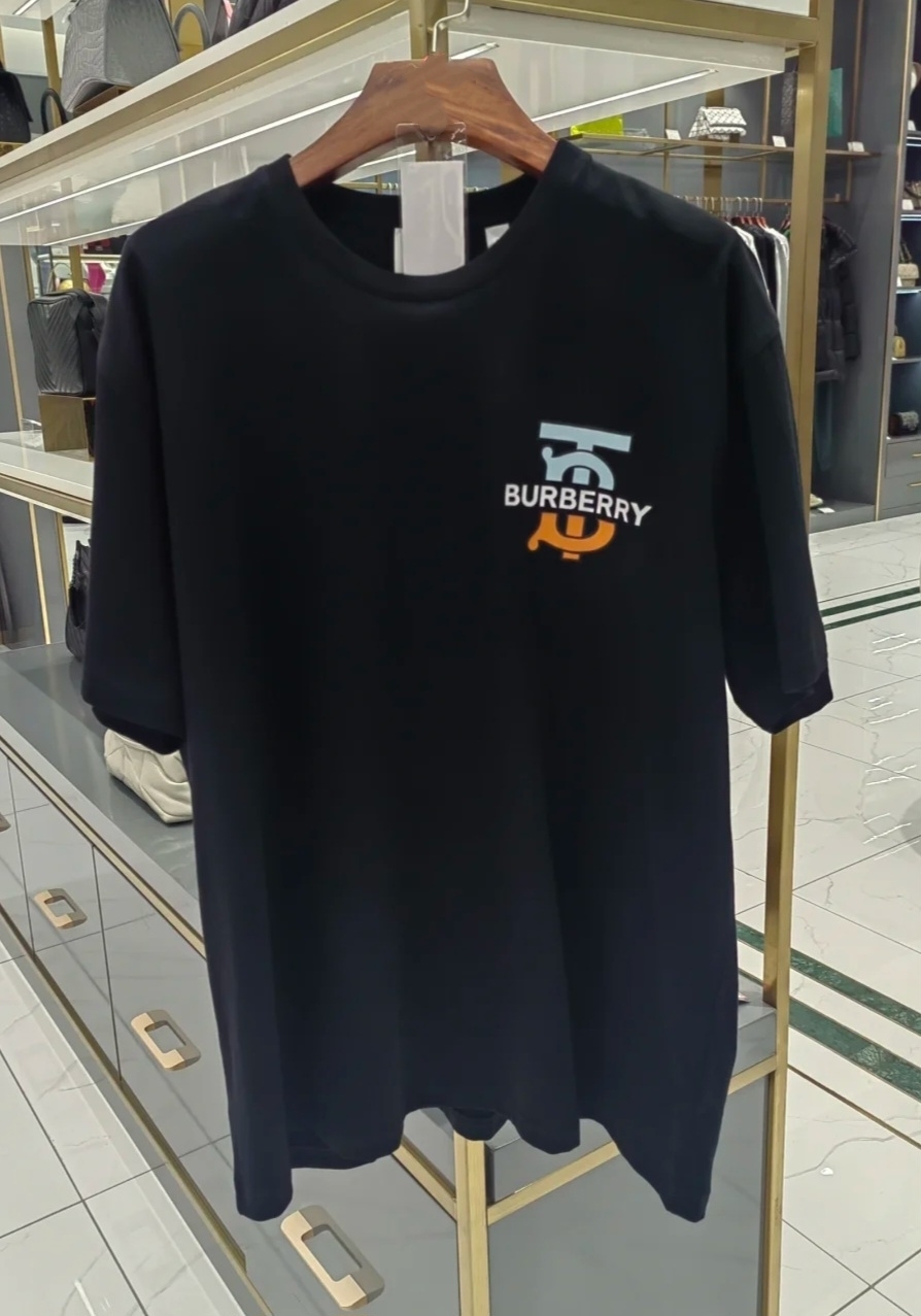 BBR 黑色 併色Logo Tee