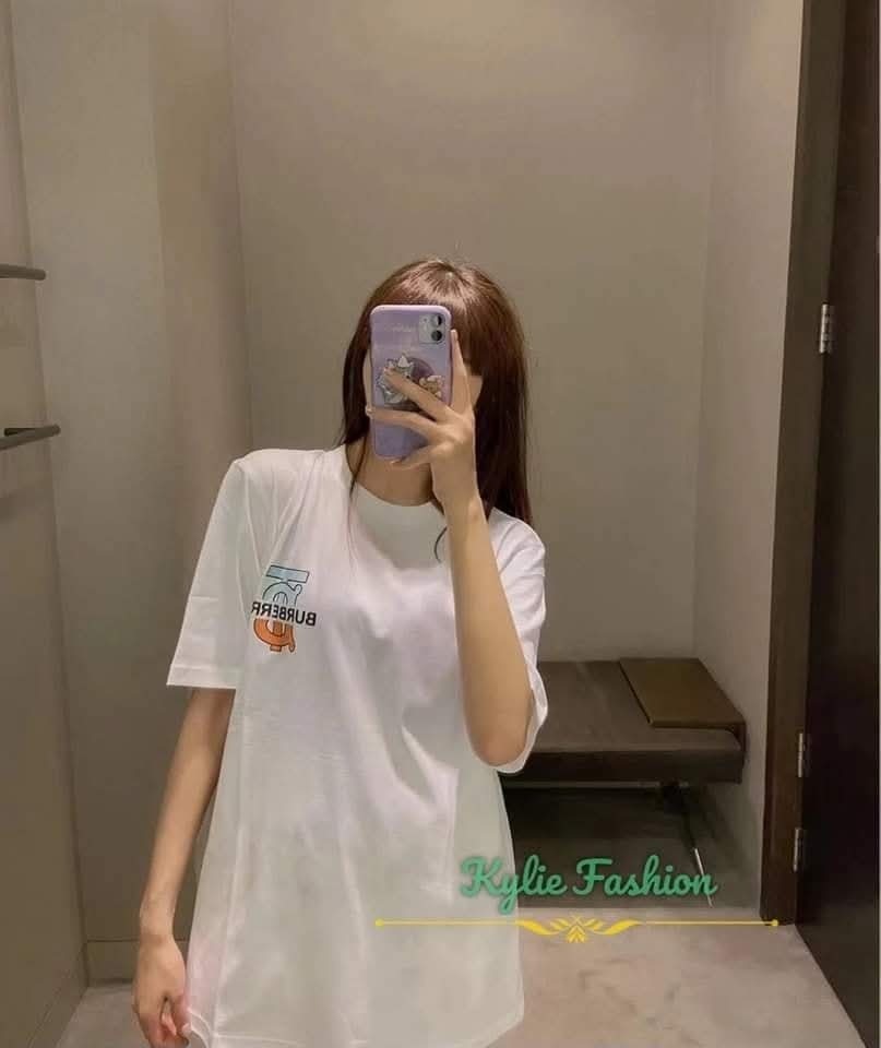 BBR 白色 併色Logo Tee