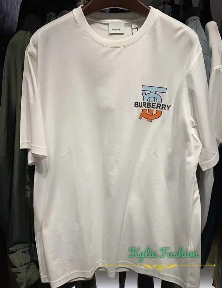 BBR 白色 併色Logo Tee