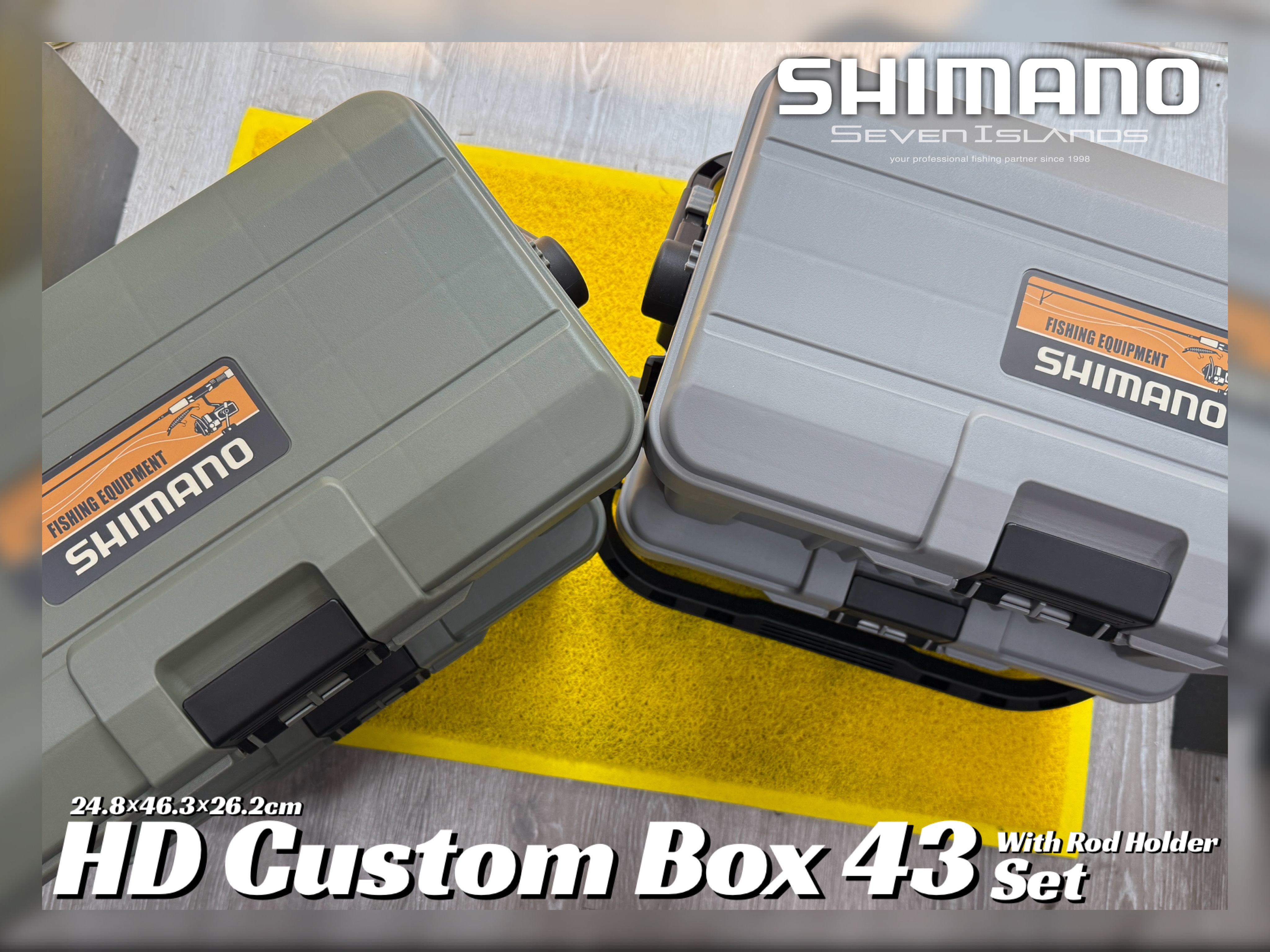 SHIMANO HD Custom Box 43 Set CS-001Y