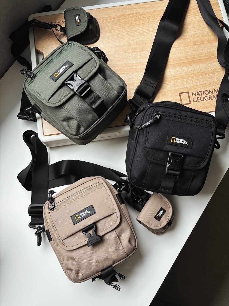 |限時買大送小！|NatGeo 2L 方型 側背小包 相機包 國家地理
