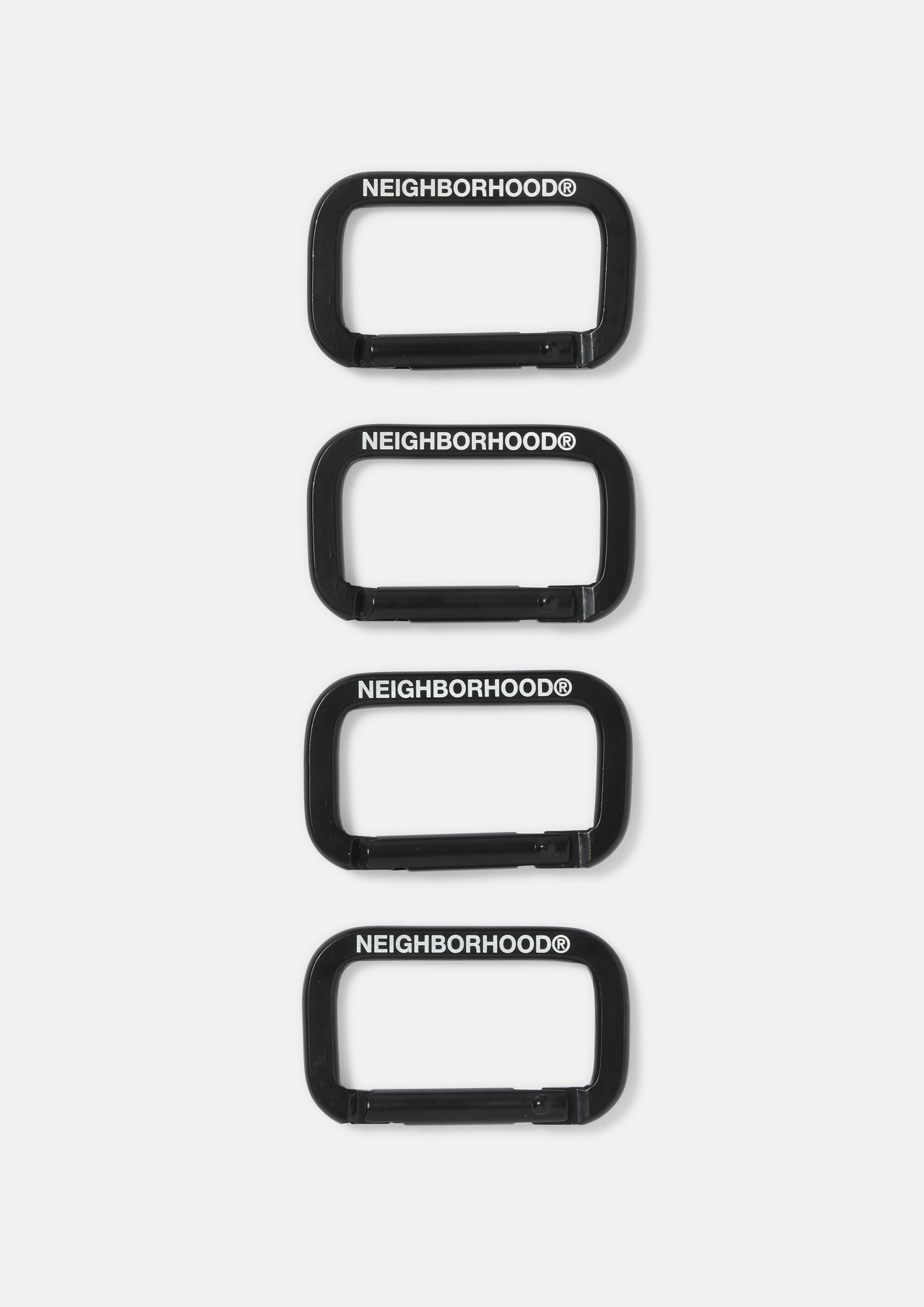 2025SS NEIGHBORHOOD CARABINER SET 一組四個 方形 露營 掛勾 扣環 現貨 251OTNH-AC04