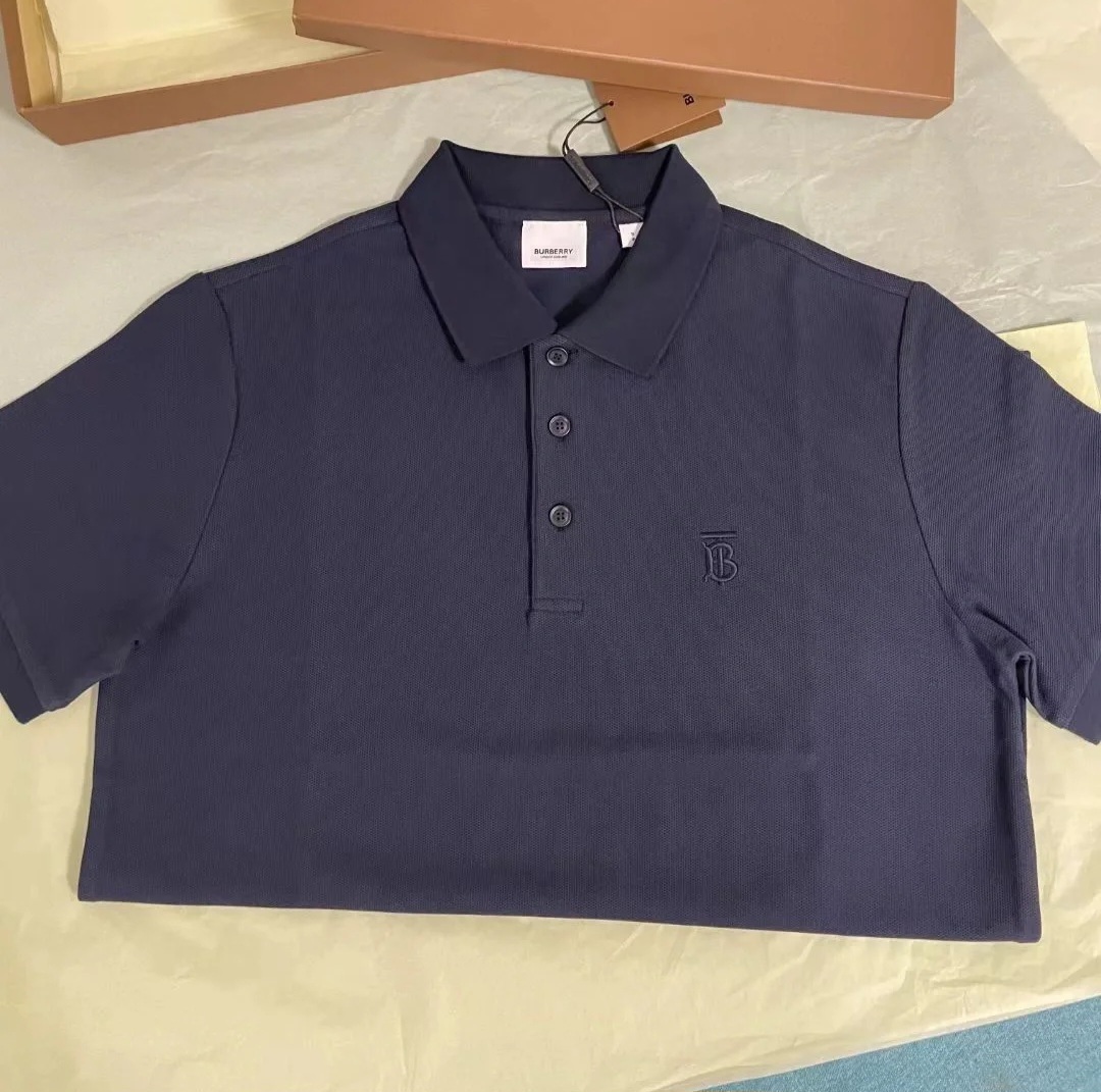 BBR 深藍色 內格仔反領 Polo