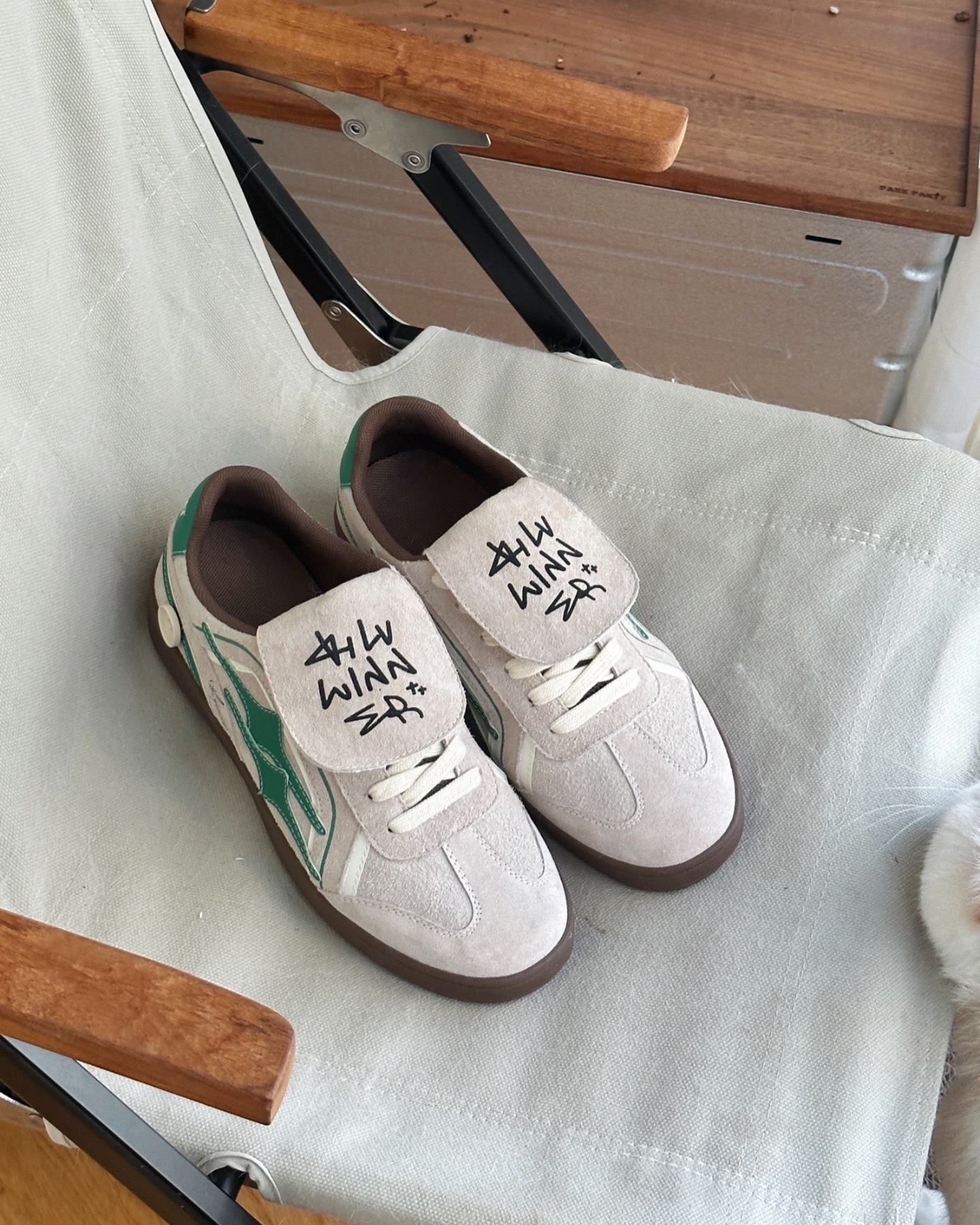 KILLWINNER SHOOTING STAR 張員瑛同款德訓鞋 灰綠