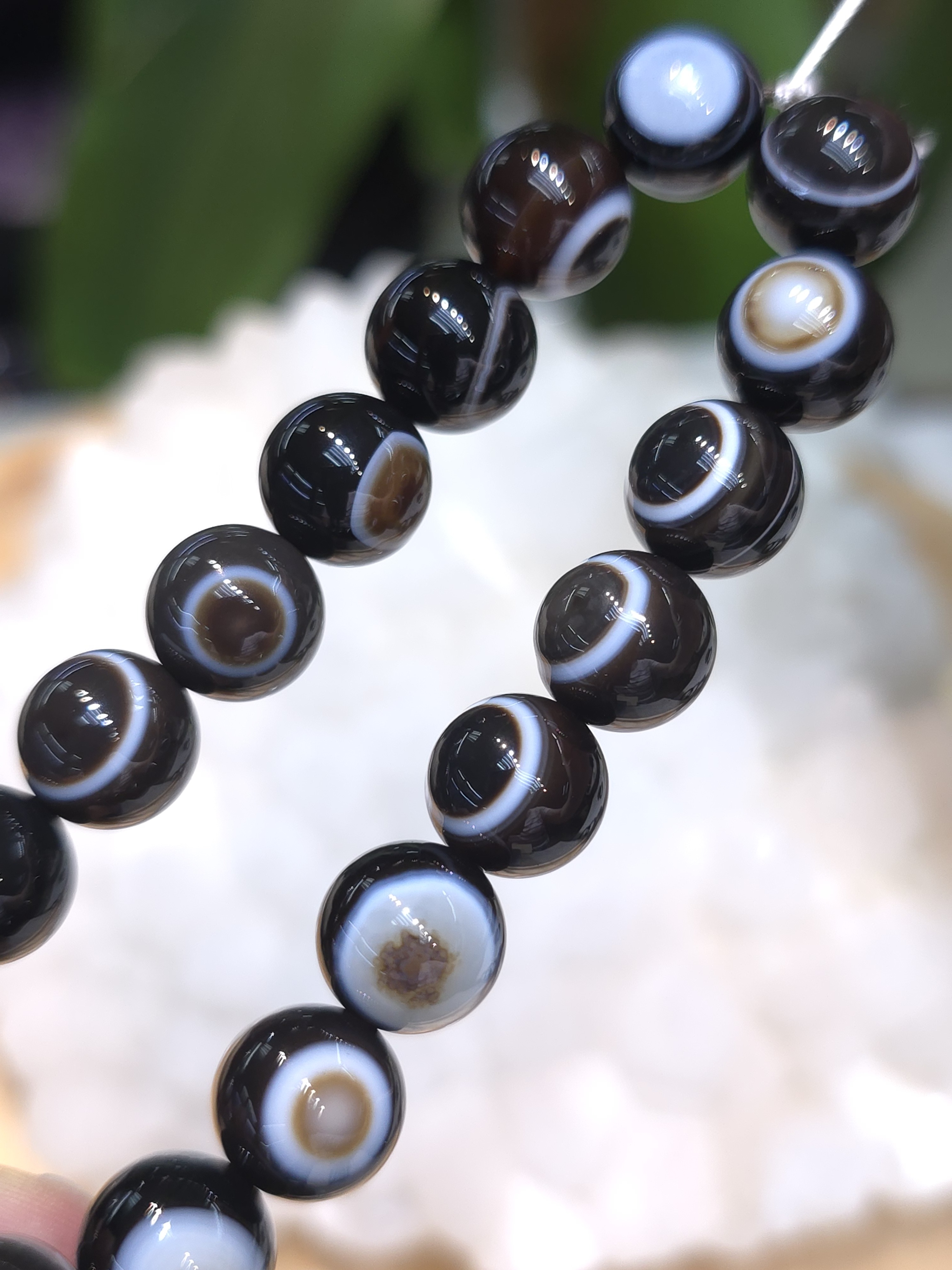 天然天珠瑪瑙10.5mm