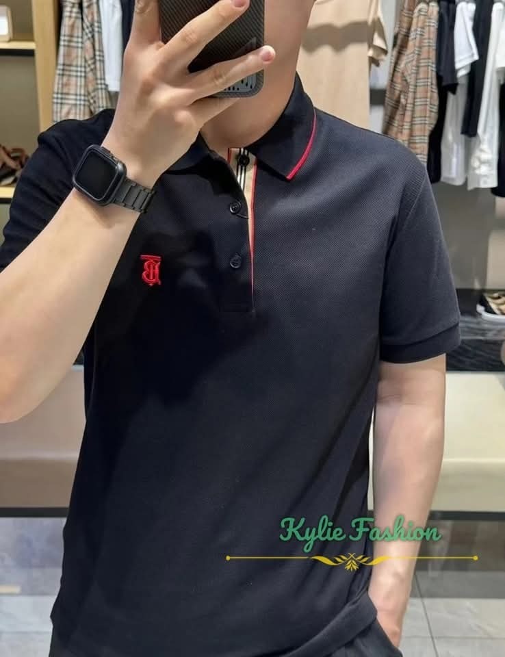 BBR 黑色併紅邊Polo 男款