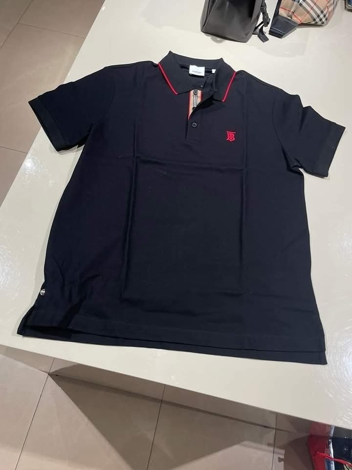 BBR 黑色併紅邊Polo 男款