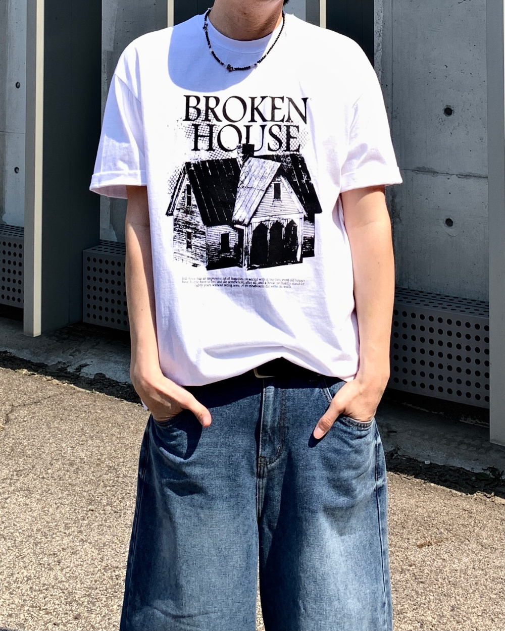 Broken House 水洗短袖T恤