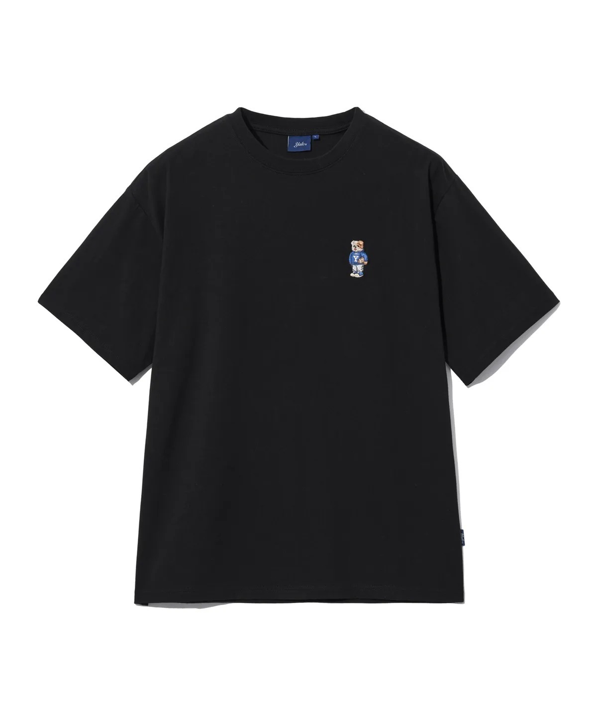 ☆YALE☆ EMBROIDERY UNIVERSITY DAN TEE BLACK YD01SS1015BK / original.jpeg?1744564074