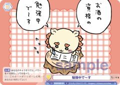 【CIKW/02B-021 N】勉強中で〜す