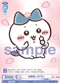 【CIKW/02B-058 N】お花見 ハチワレ