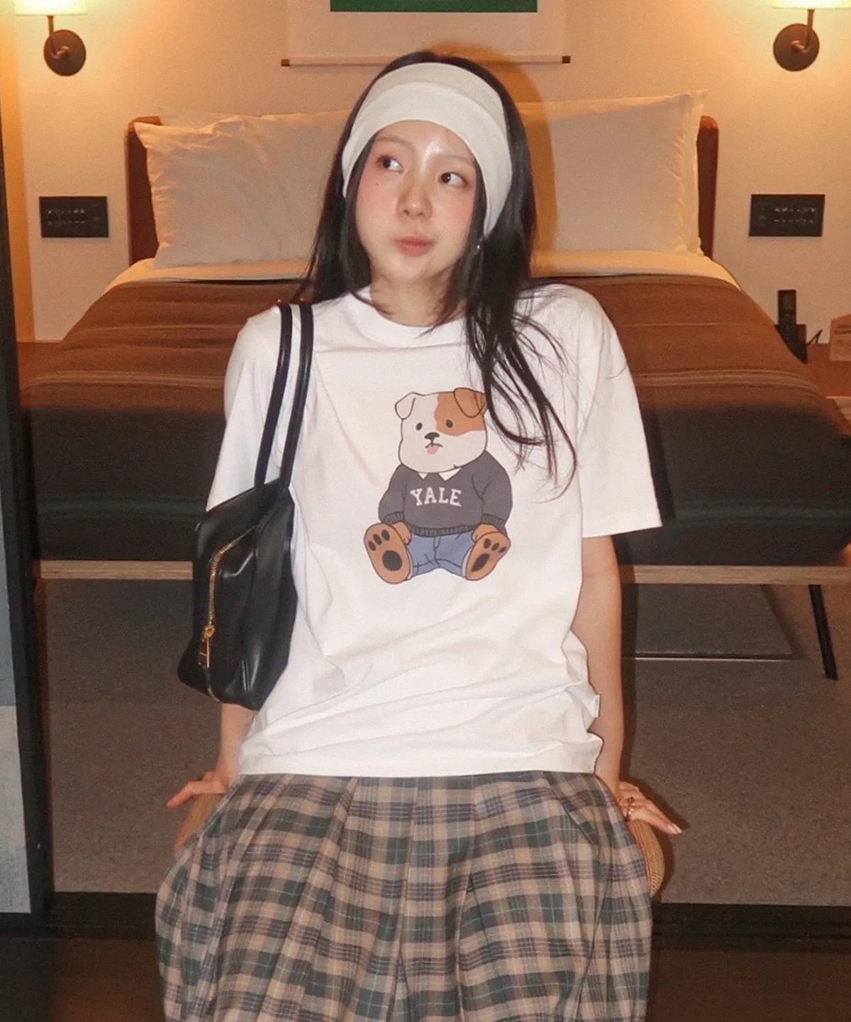 YALE SOFT BULLDOG TEE