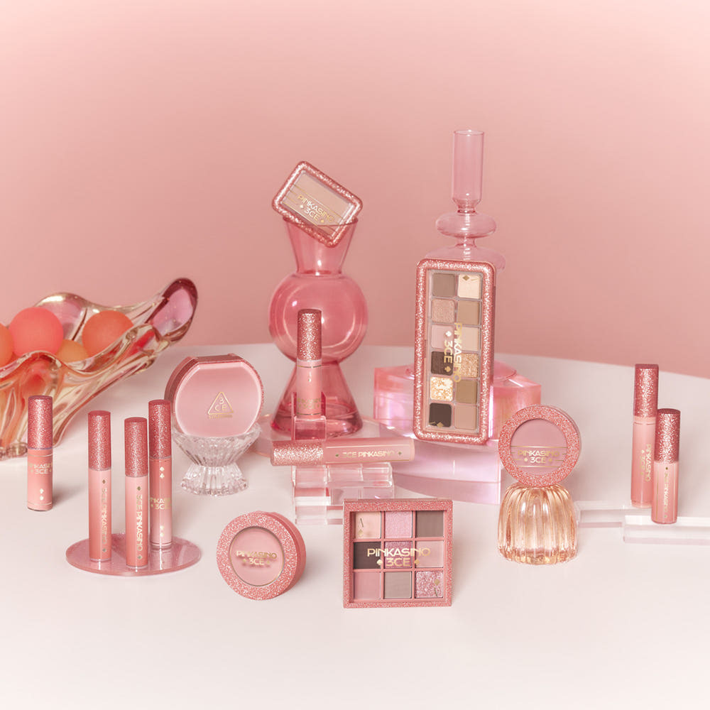 3CE Mochamus Look SET (Palette + Lip) [Limited Pinkasino Editon]