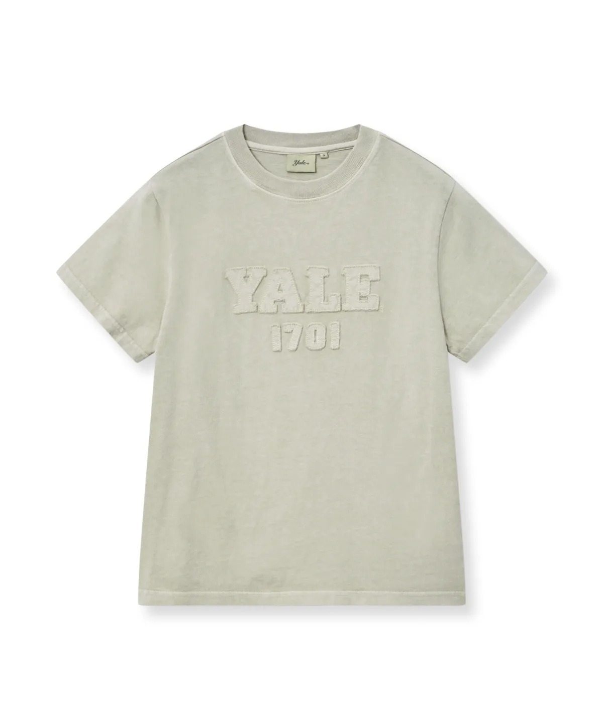 YALE WOMEN'S PIGMENT APPLIQUE TEE