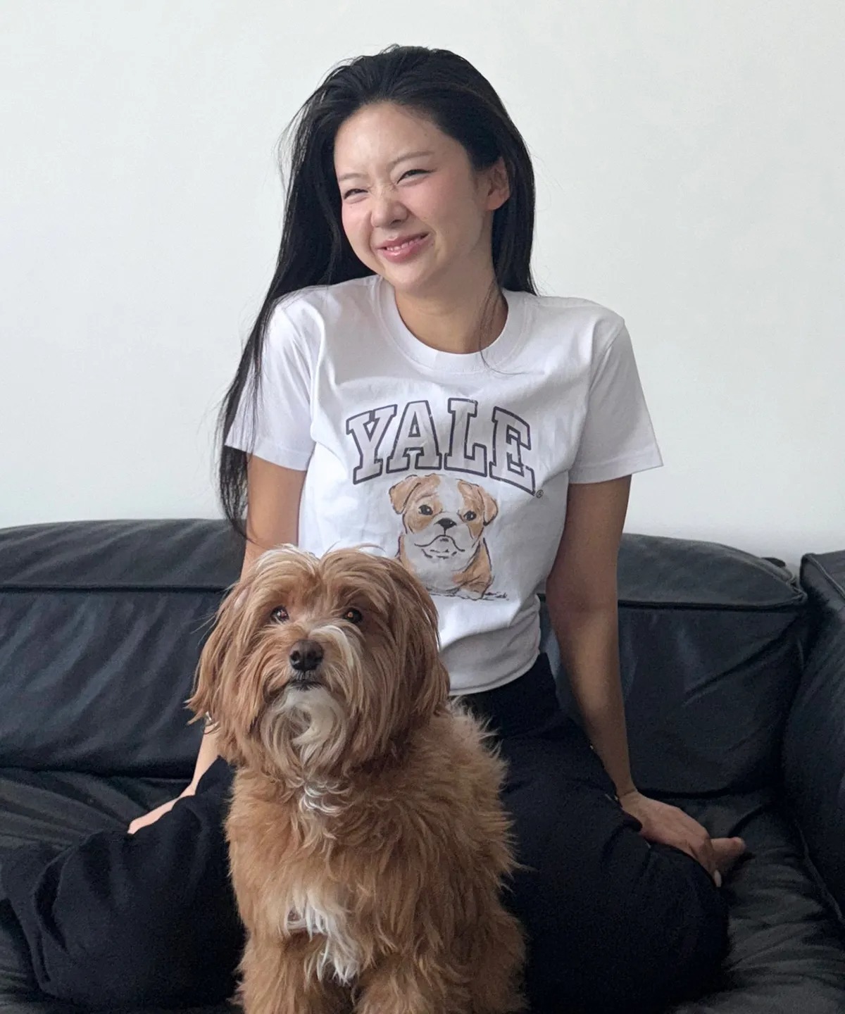 YALE WOMEN'S VINTAGE DAN TEE