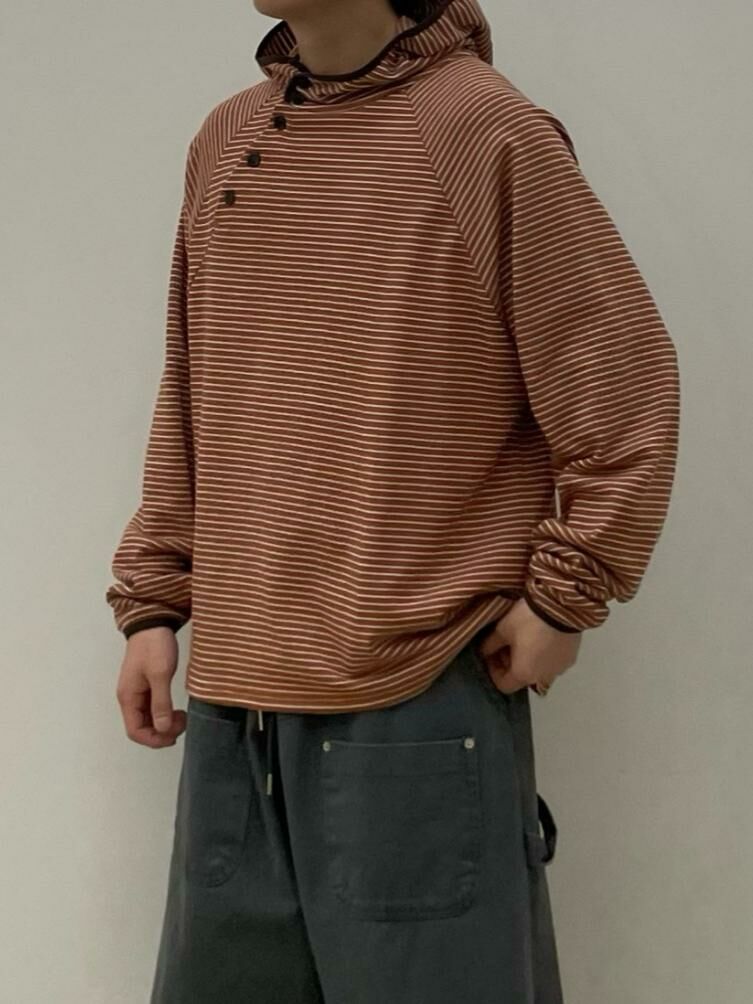 橫間連帽長袖衫 EASY-068T