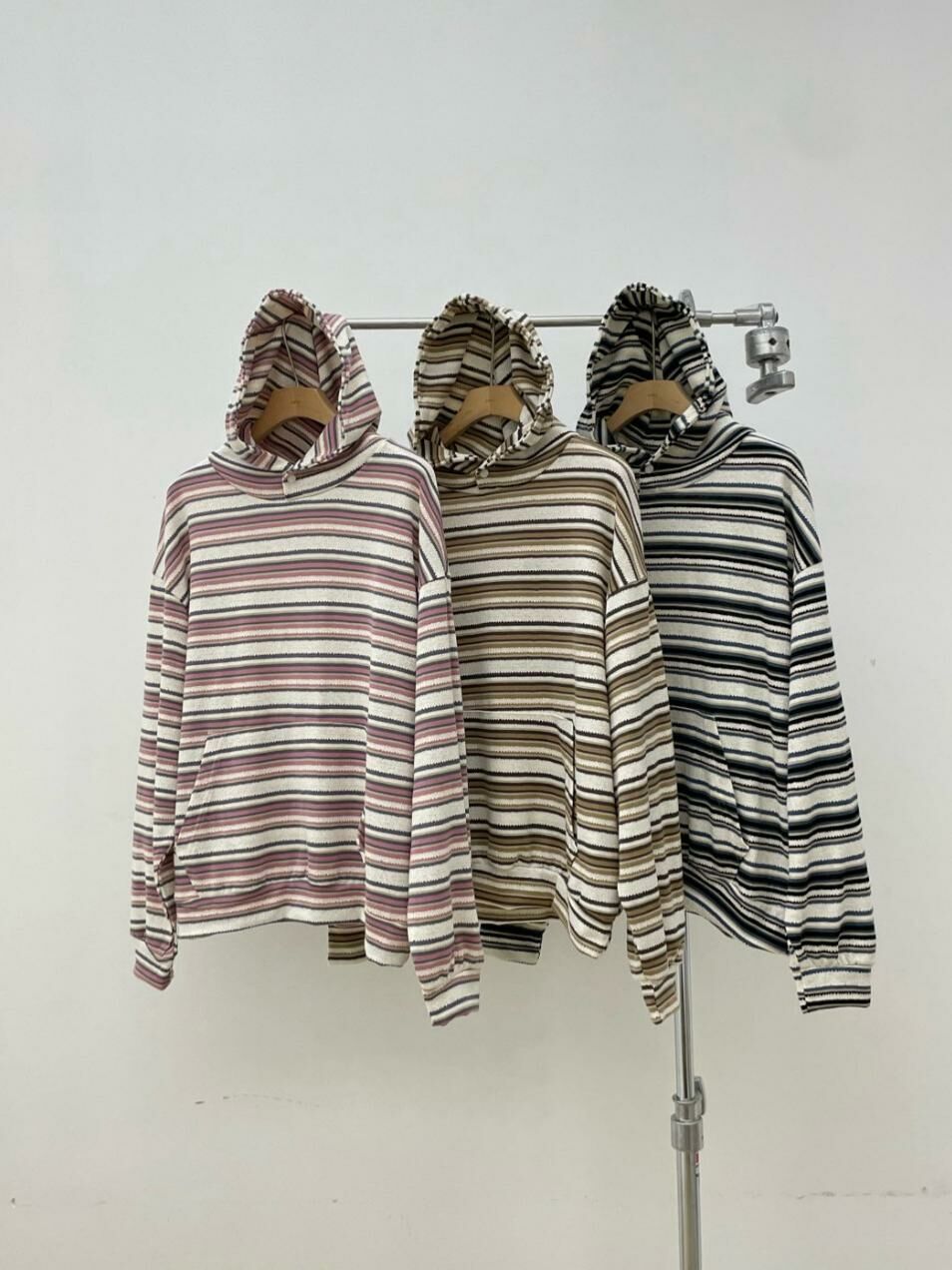 橫間連帽長袖衫 EASY-069T