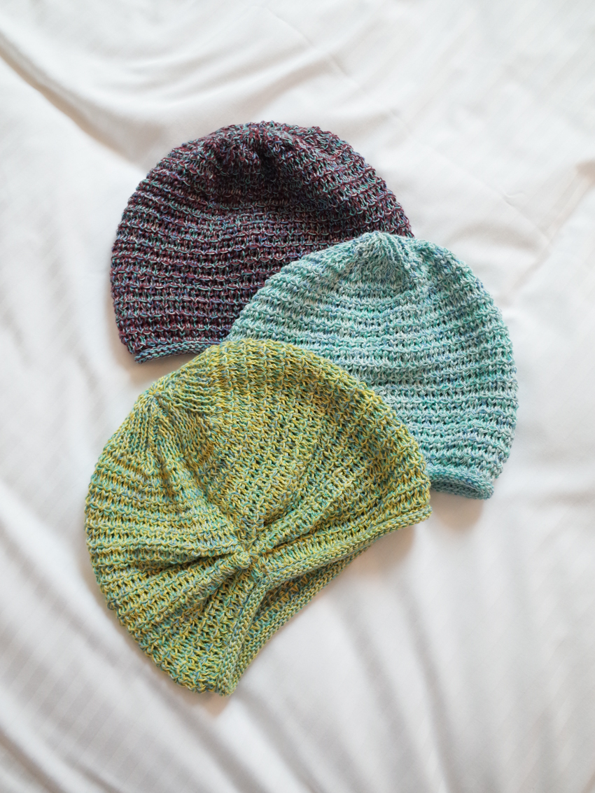 candy color blended beanie