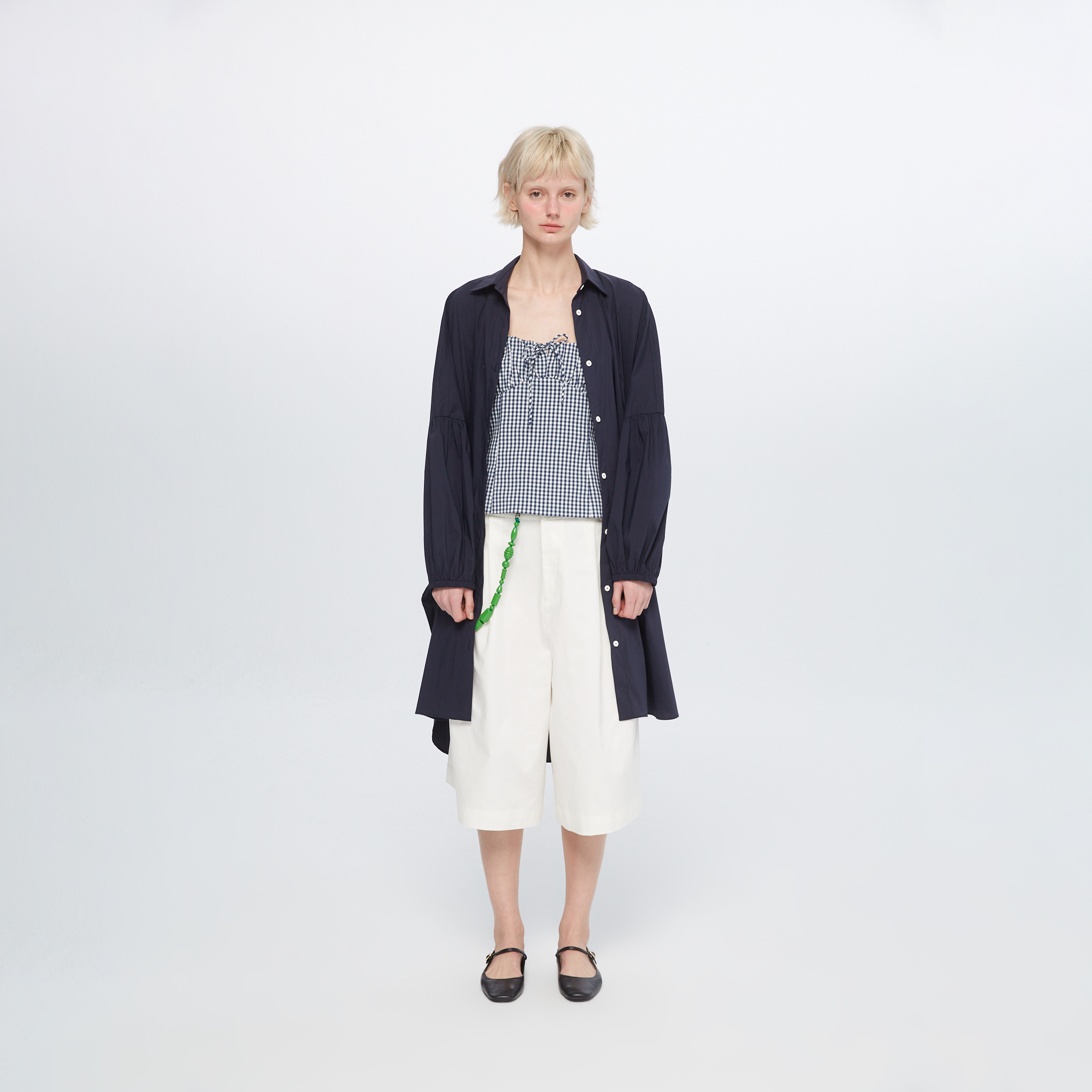 10 MOOn Lightweight shirt trench coat