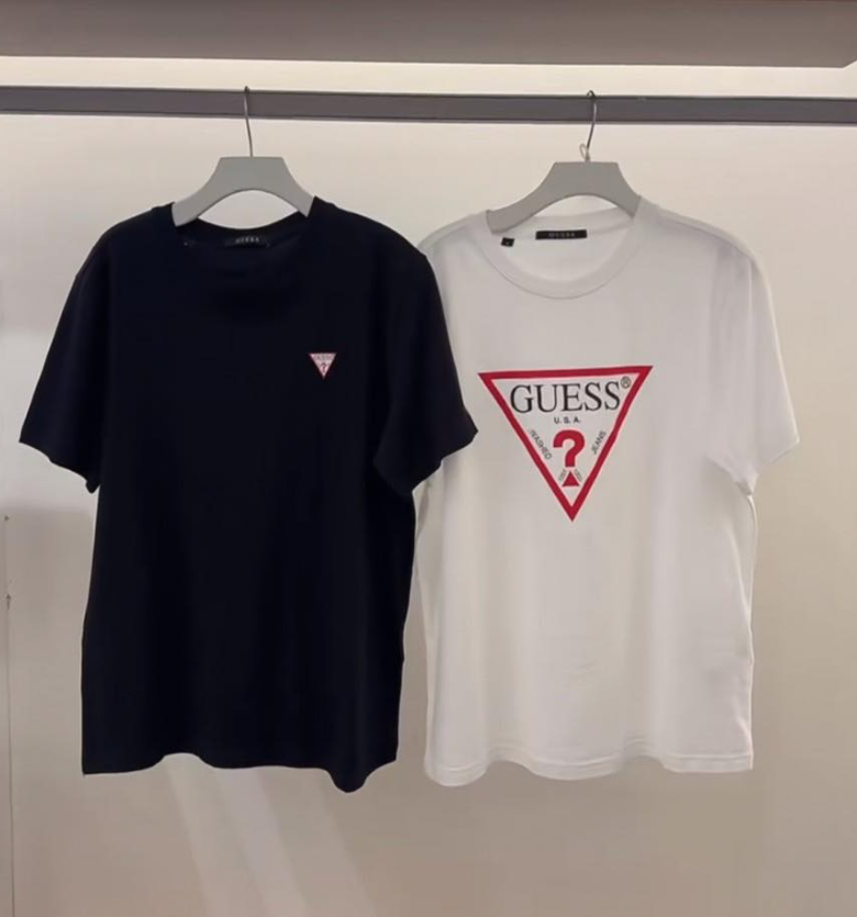 韓國 GUESS 經典LOGO 短T雙入組