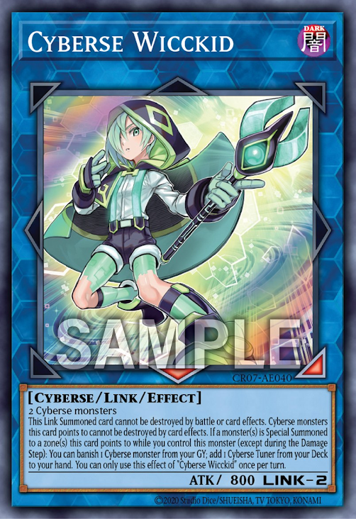 CR07-AE040 (SR)Cyberse Wicckid(電子小淘氣)