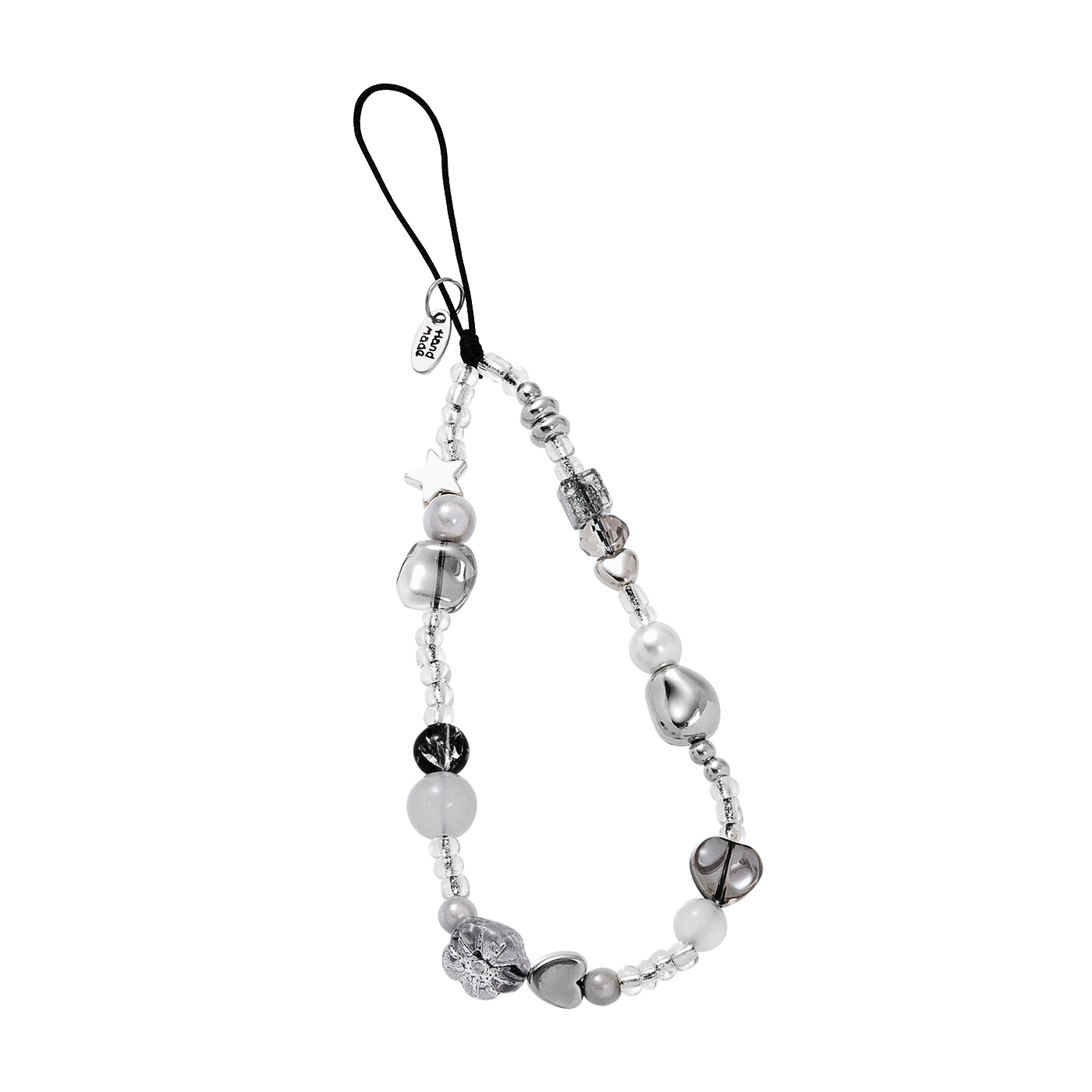 串珠,透明感,手機吊飾